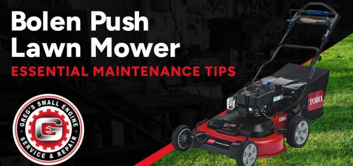 bolens push lawn mower repair