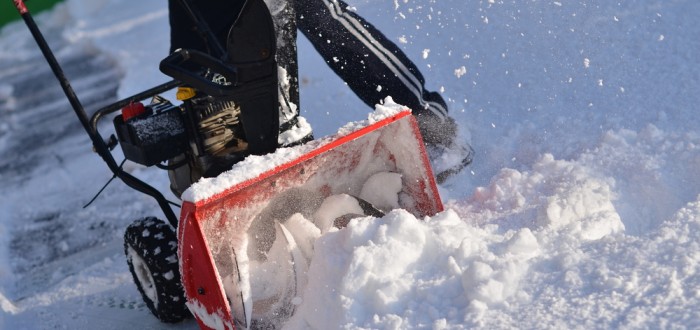 snow blower storage